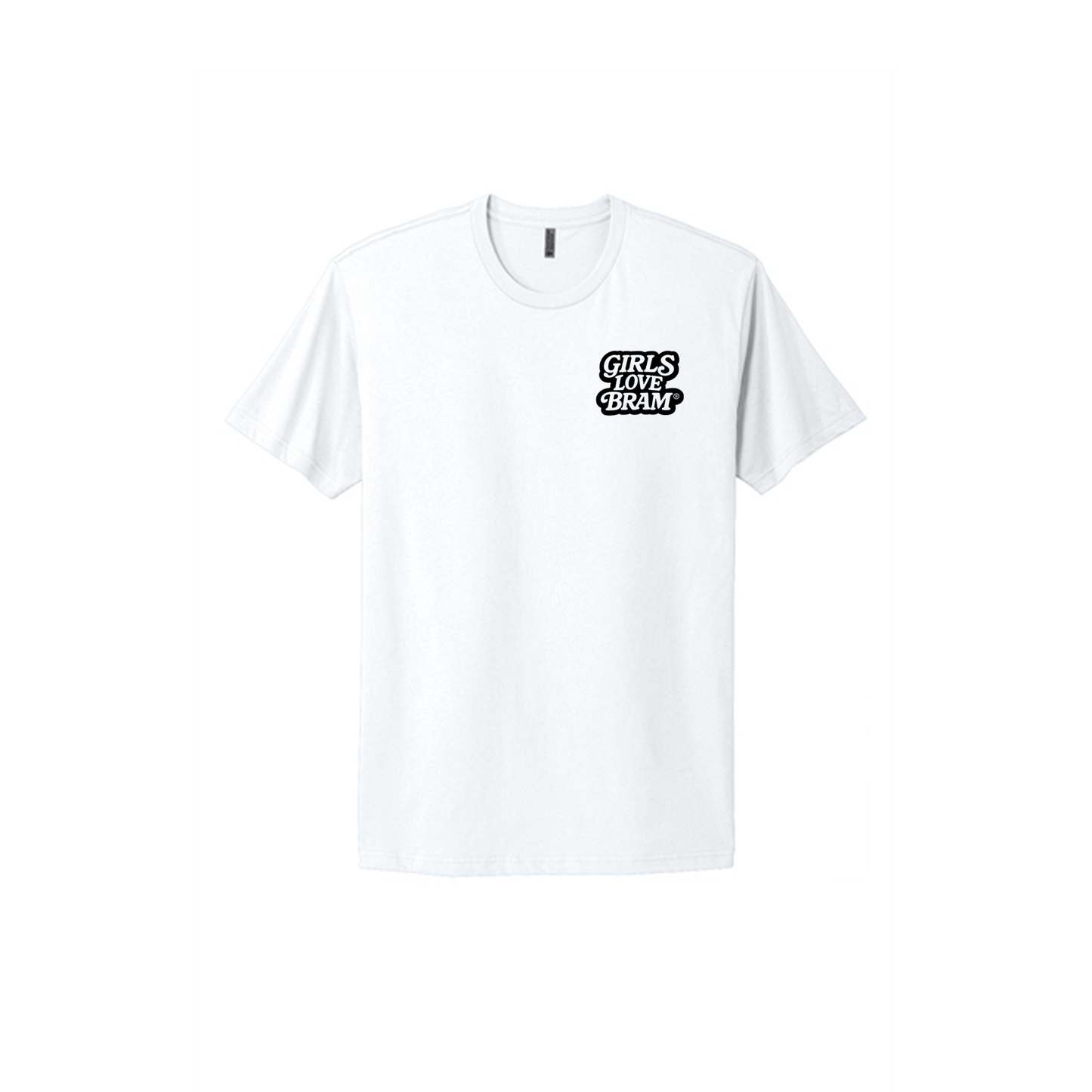 GIRLS LOVE BRAM™️ T-SHIRT WHITE / BLACK