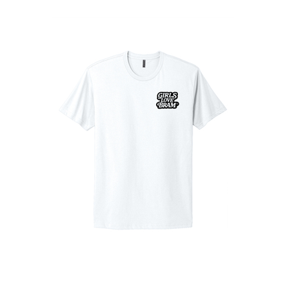 GIRLS LOVE BRAM™️ T-SHIRT WHITE / BLACK